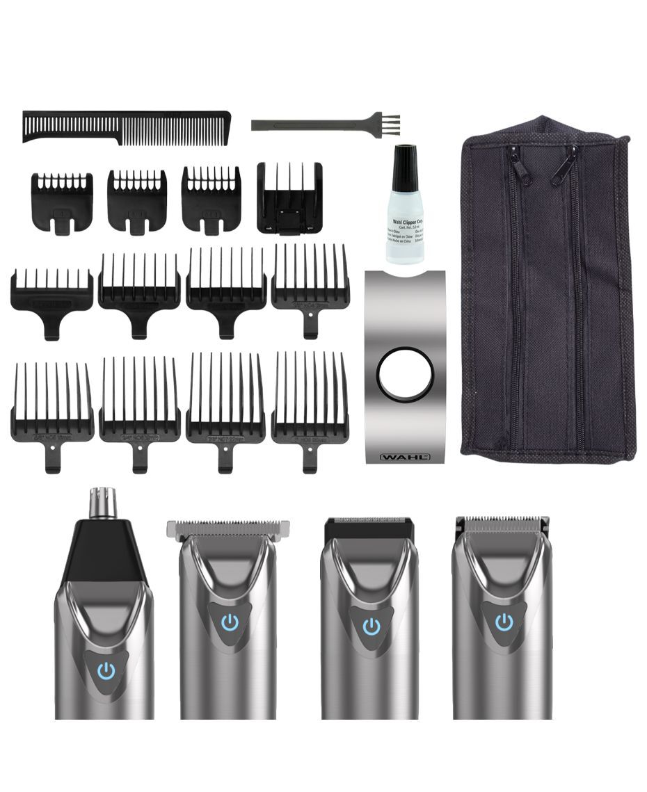 Wahl Stainless Steel Lithium Ion Beard Trimmer Shaver Shop